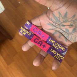 GA+ EDc Luv 2024 Wristbands