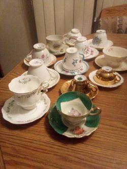 Tea Cups And Plates