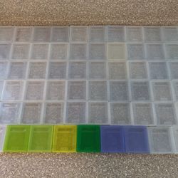 Nintendo GameBoy clamshell case lot x59 Game Boy Color GB GBC