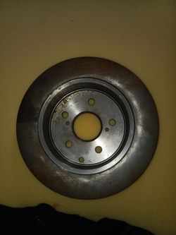 Rear disc brake motor