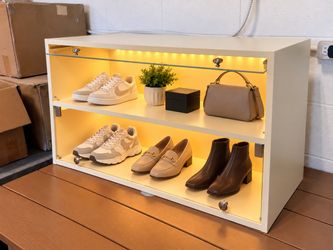 🔥New LED Light Shoe Display Cabinet‼️