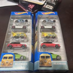 Hot Wheels Volkswagen #01806- 5 Die Cast 1/64 Scale New In Package B20