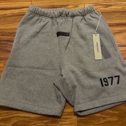 Essentials Gray Shorts