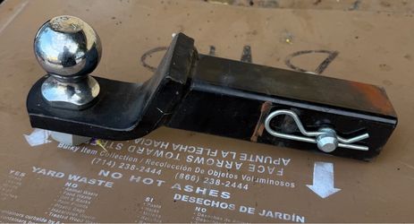 Trailer Hitch Ball Mount with Pin