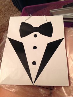 5 Tuxedo Gift Bags