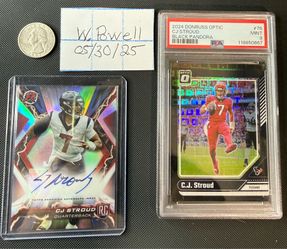 CJ Stroud 18 Card Lot