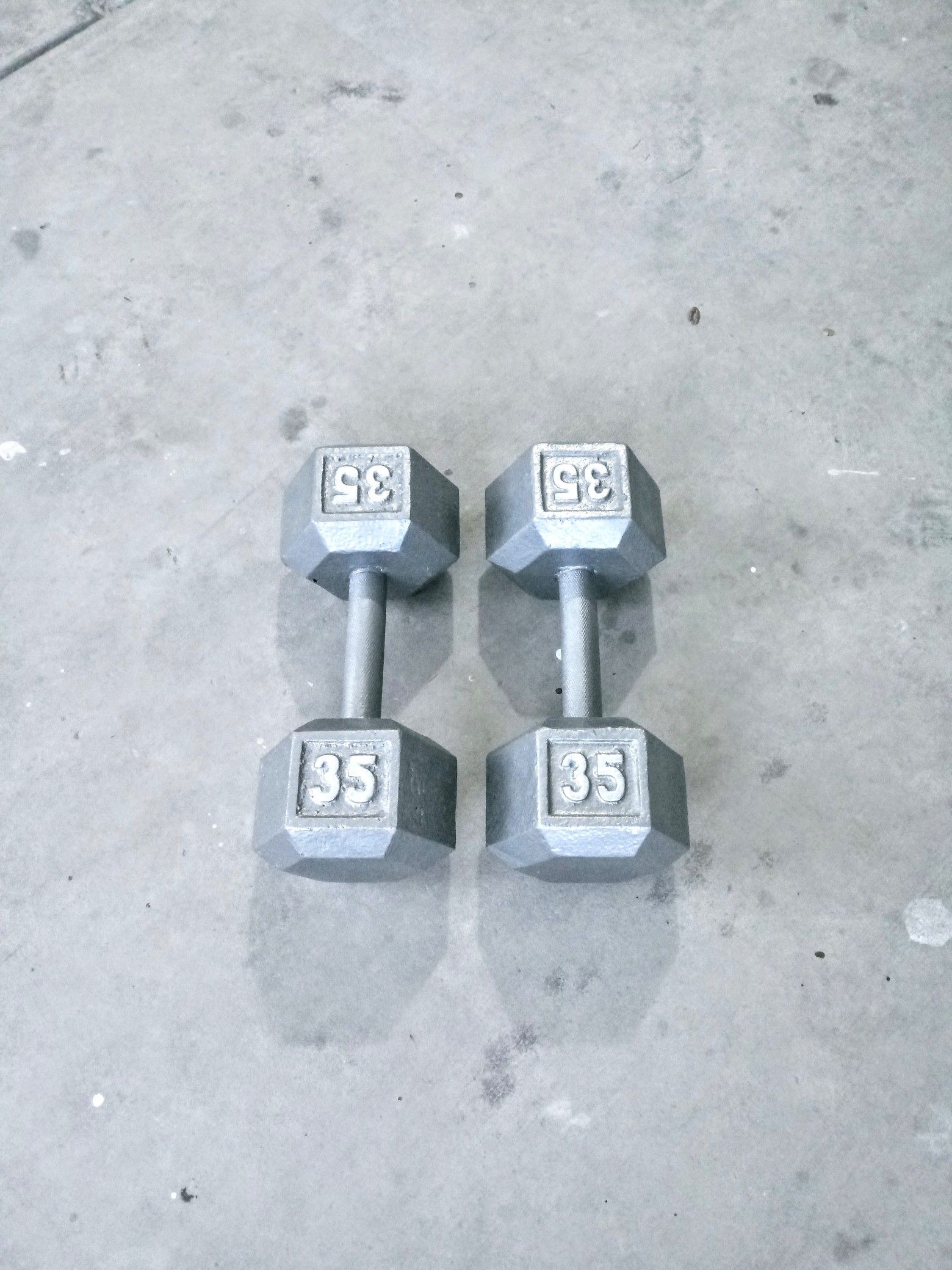 Dumbbell Weights 35lbs