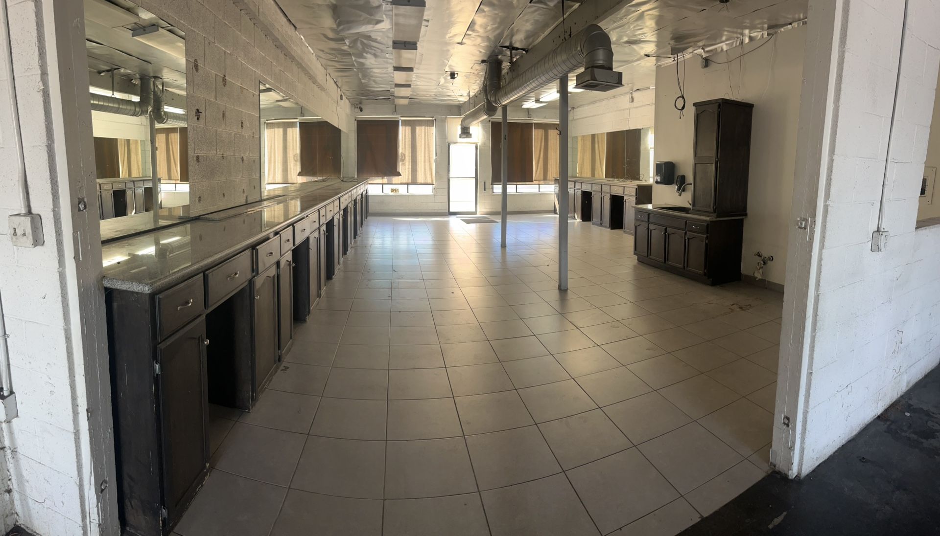 Solid Wood Cabinets With Mirrors