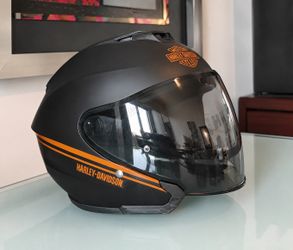 Harley Davidson Helmet hd33 sku 98158-22vx size s/l 30mm modular with drop down sun shield