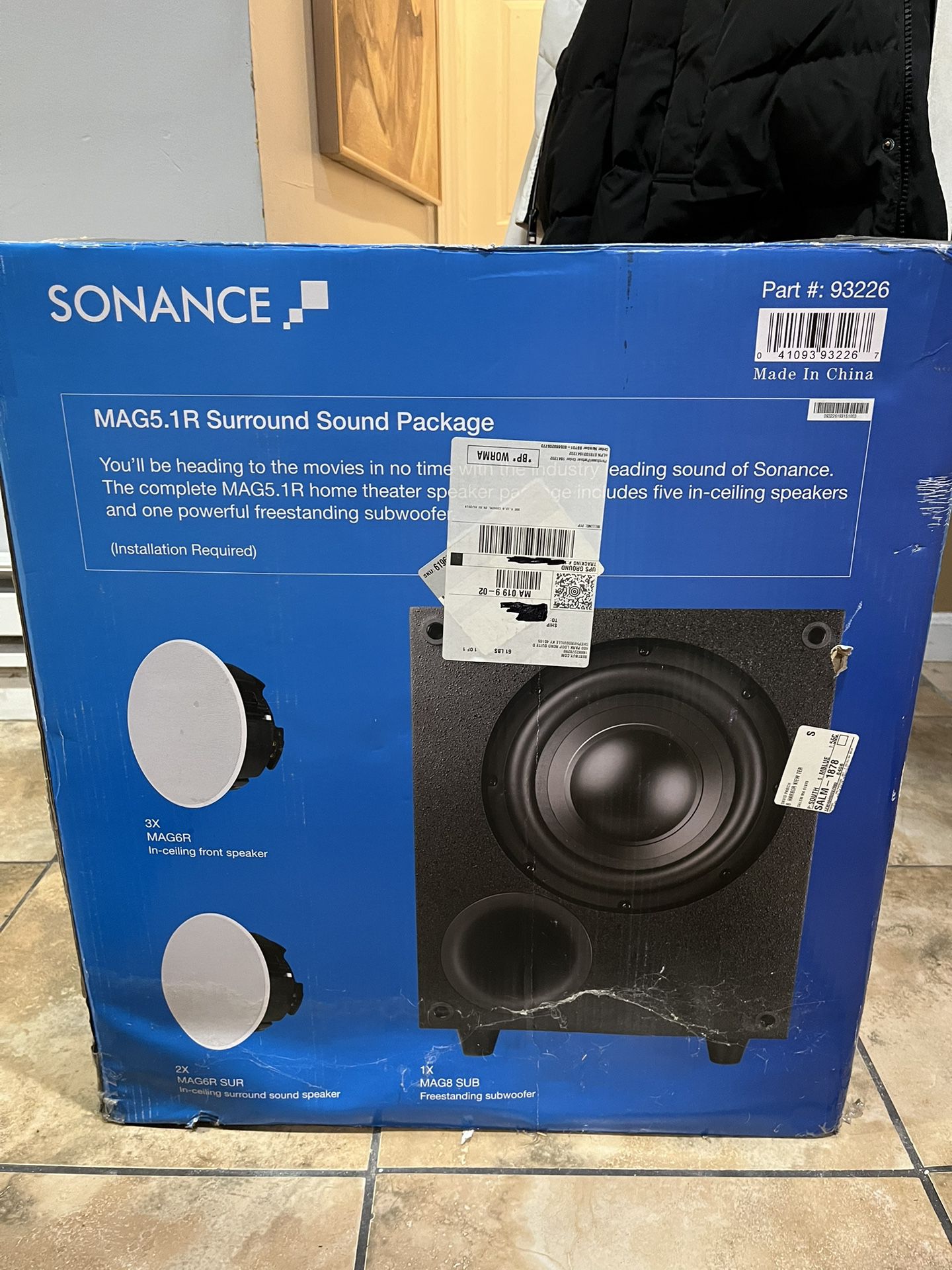 Sonance Magnolia In-Ceiling Home Theater System