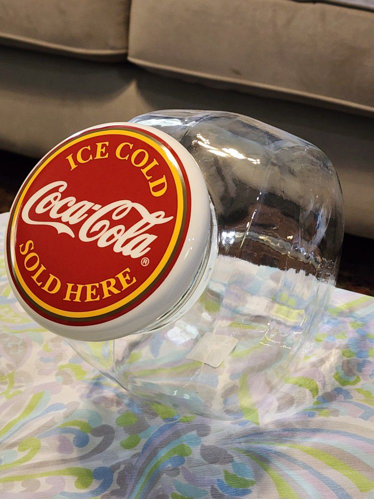 Coke Cookie Jar