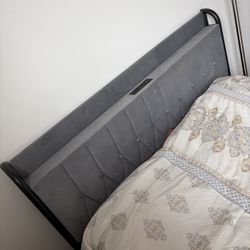 Queen Bed Frame And Lull Mattress For Sale
