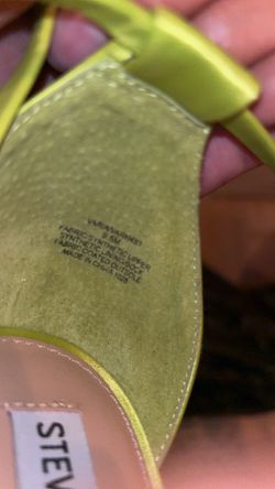 Green Steven Madden Heels