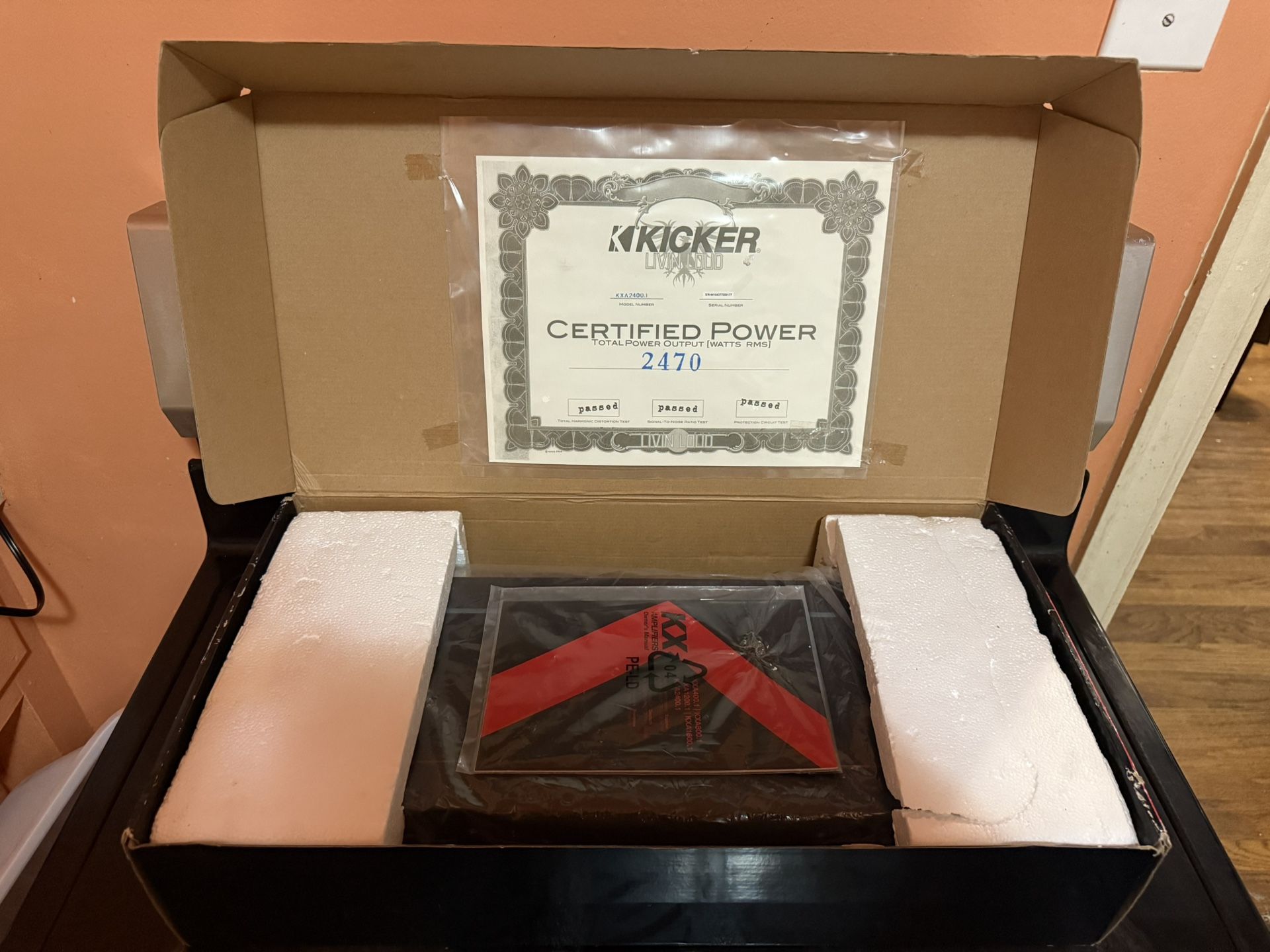 New Kicker Kxa 2400.1 Amp