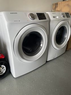 Samsung. Washer and dryer.