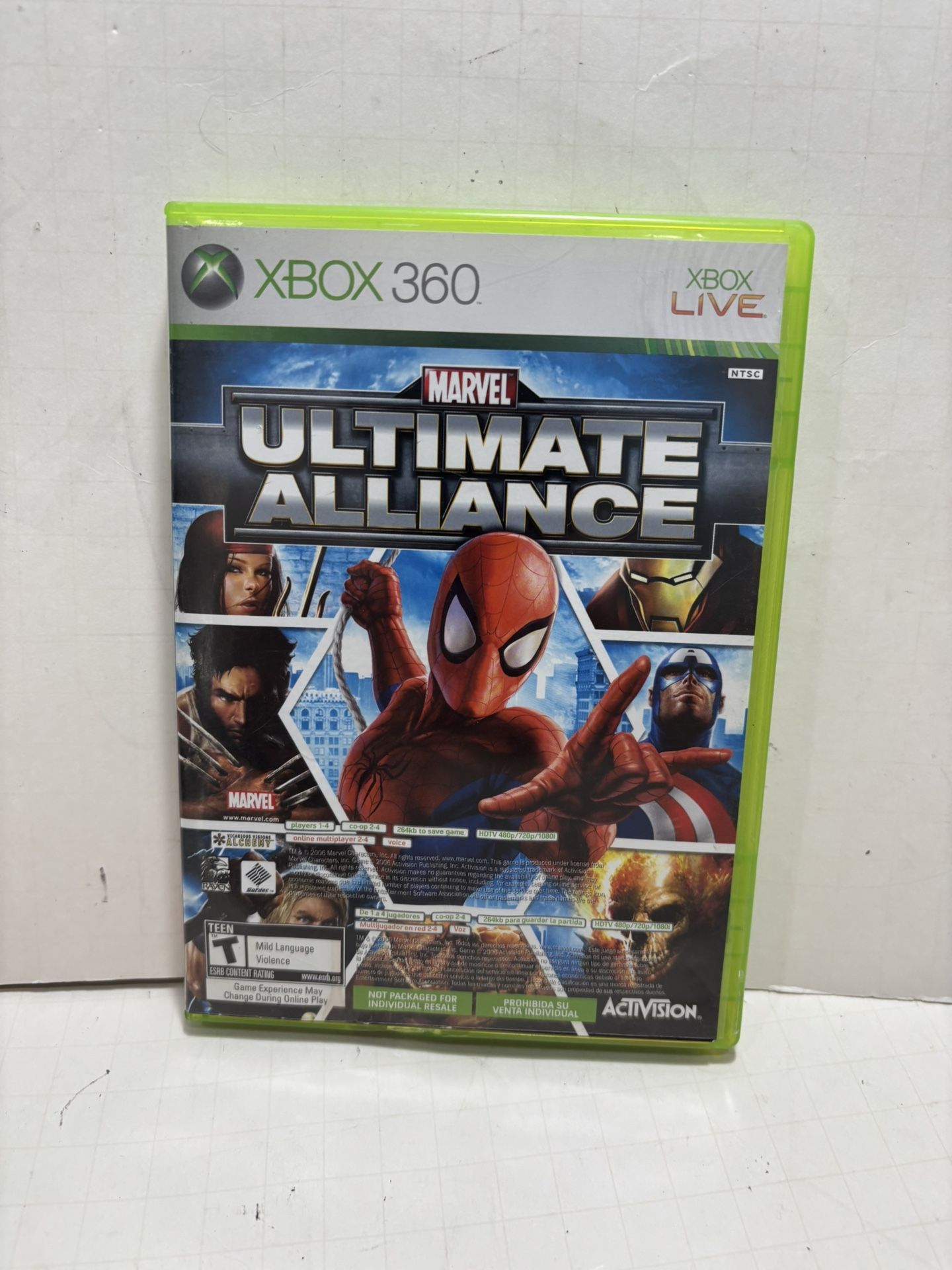 Marvel: Ultimate Alliance Forza Motorsport 2 Xbox 360