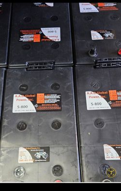 From group-8D, new battery, 1 year warranty
