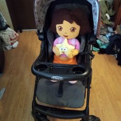 Graco Stroller Lavender Flowers 