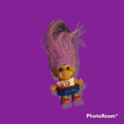 Vintage Mini purple Troll
