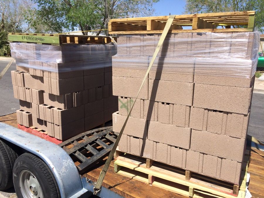 Cinder block 8x6x16