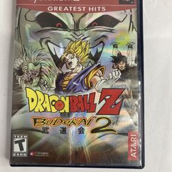 PS2 Dragon Ball Z Budokai 2 CIB