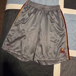 Nike ASU sparky basketball shorts (mens large)