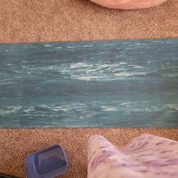 Blue Yoga Mat