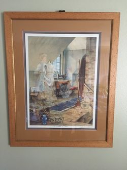 Charles Peterson A Stitch in Time signed 542/2800 Limited edition 19.5 x 26