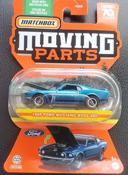Matchbox Moving Parts 1969 Mustang Boss 302
