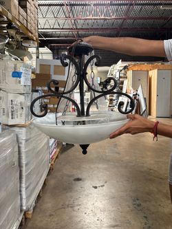 Rustic chandelier