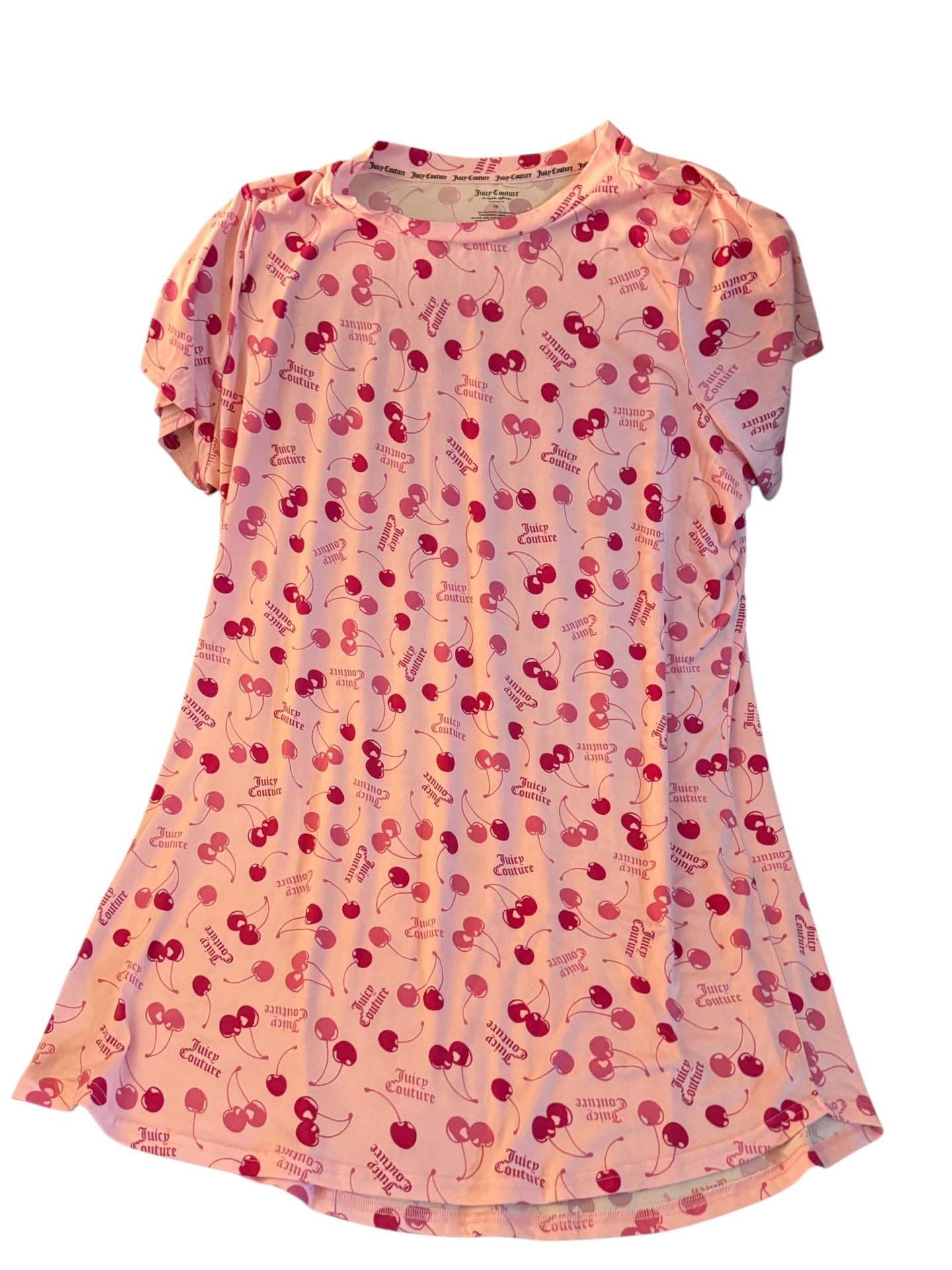 Juicy Couture Cherry PJ Night Shirt Size 1X