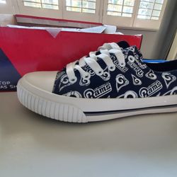 LA Rams Women's Shoes Size 7