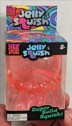 NeeDoh - Pink Glitter Jelly Squish