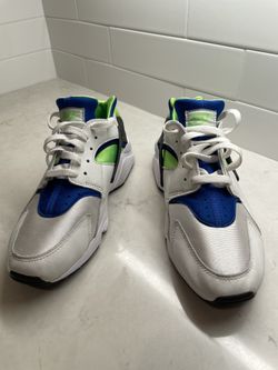 Nike Air Huarache “Scream Green”, Size 8.5