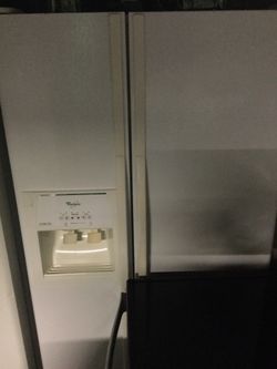 Whirlpool white kitchen set/ 90 day warranty/ free delivery