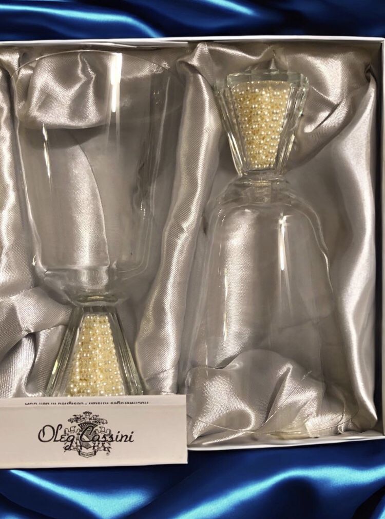 Wine Glasses by Oleg Cassini