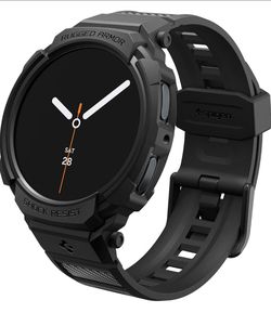 Spigen Rugged Armor Pro Case with Strap for Samsung Galaxy Watch 9/8 44mm