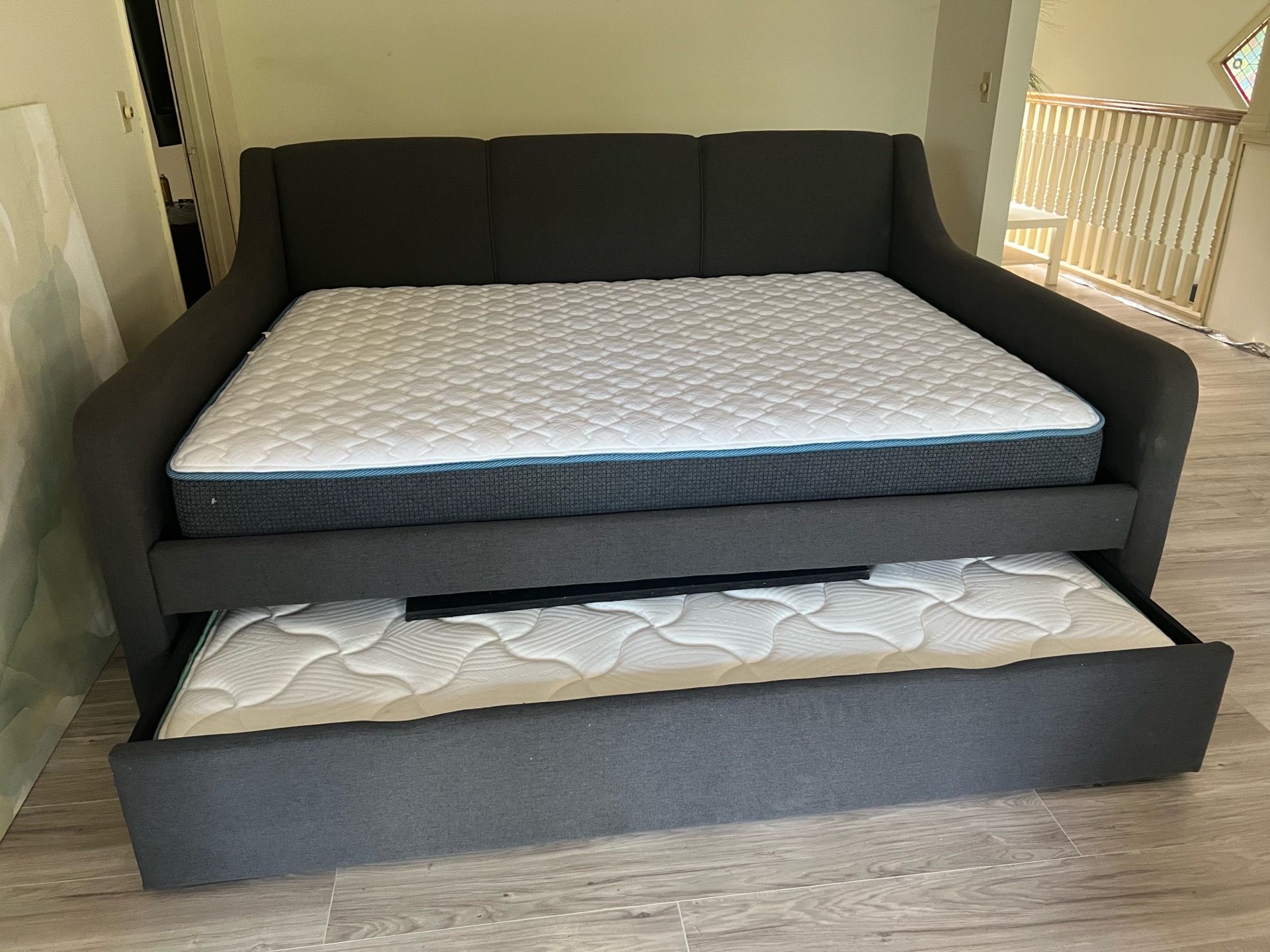 Sofa bed with trundle