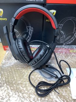 Gaming Headset for PC, PS4, Laptop, Xbox One, Mac, iPad, Nintendo Switch Games, Computer Game