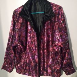 Nice Ladies Reversable Coat ..size M