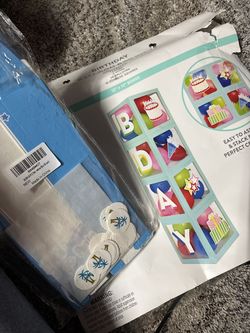 Boy Party supplies/ baby shower