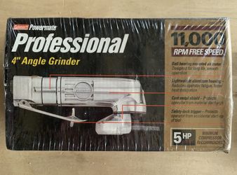 Professional 4” Angle Grinder