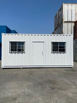 20FT Custom Office / Storage Container – Fully Equipped
