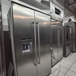 KitchenAid 42 Width Refrigerator Side By Side 