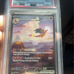 Pokemon Psa 10 151 Charizard Ex Sir