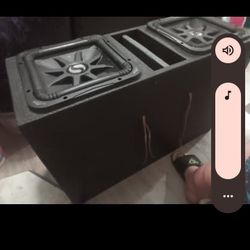 Kicker L8 12 Inch Square Subs S Series