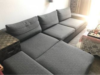 Design Within Reach (DWR) L-Shaped Sectional Sofa