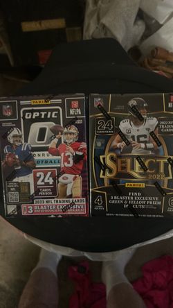 Panini NFL Trading Card Blaster Box Lot of 2