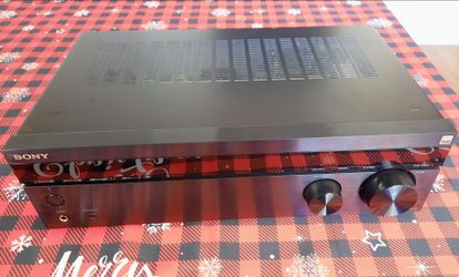 Sony STRDH190 Stereo Receiver  with Bluetooth.Phono, AUX, Portable-in, Speaker A/B switching. $250 at BestBuy