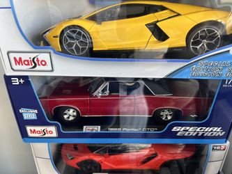 Toy Cars 1/18 $30 Each 